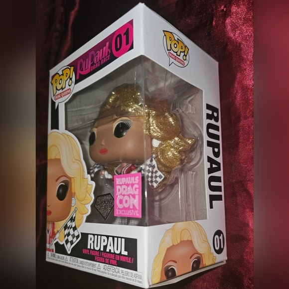 POP! Funko Drag Queens RuPaul's Drag Race Diamond Collection RuPaul Vinyl - Picture 2 of 6